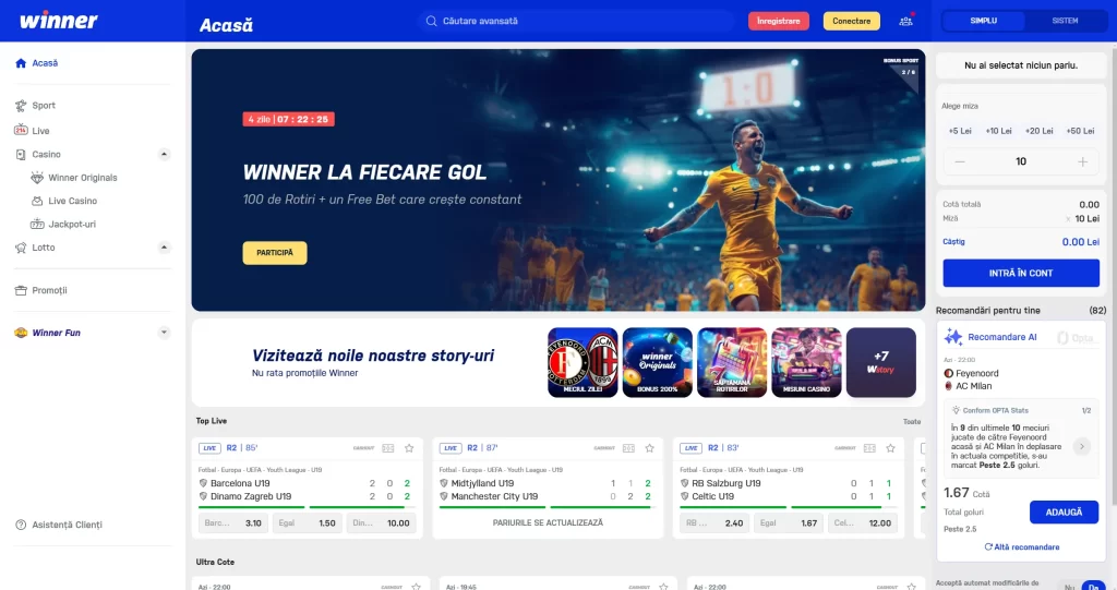 Winner Casino păreri