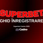 Ghid înregistrare Superbet Casino 2025