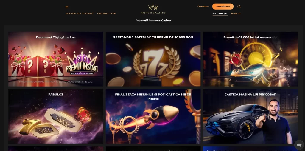 Princess Casino bonus