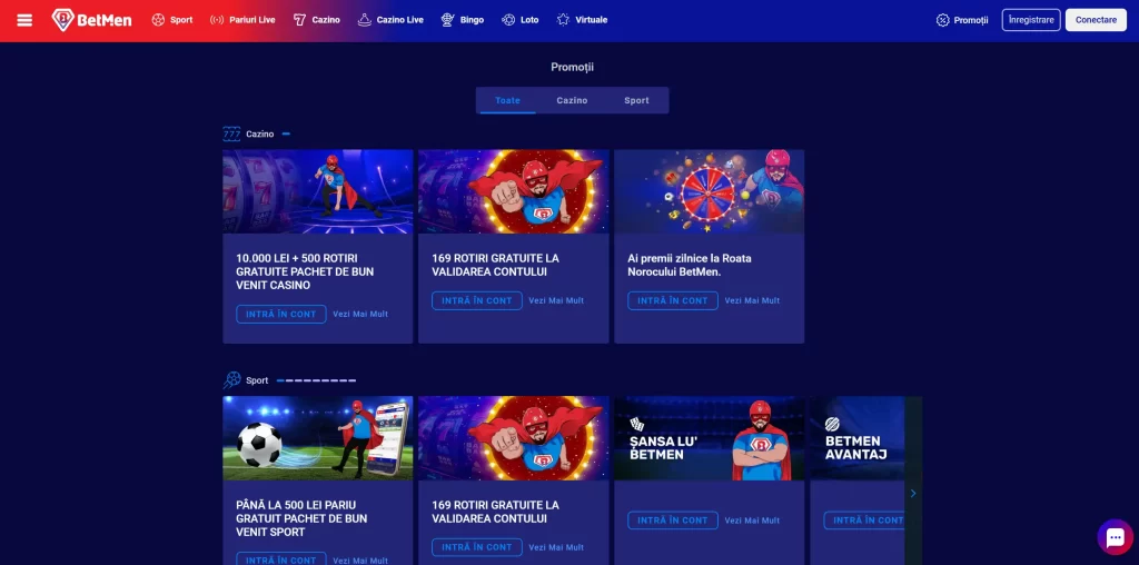 BetMen bonus