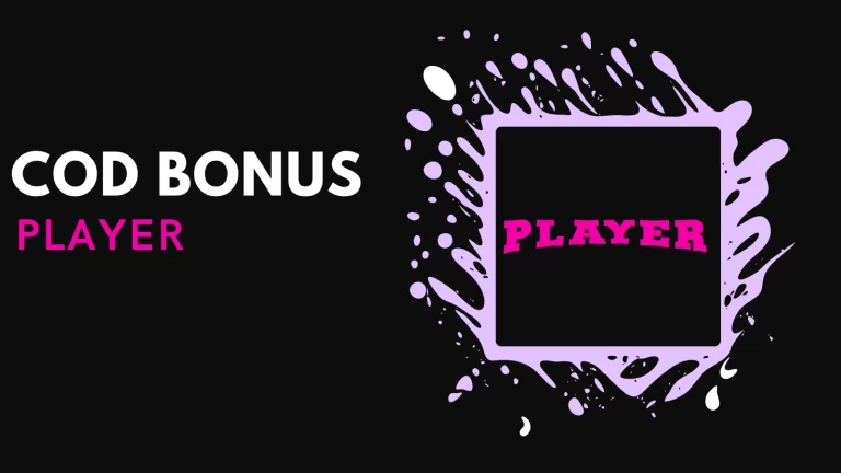 Cod bonus Player