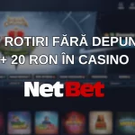 50 de rotiri fără depunere + 20 RON în casino