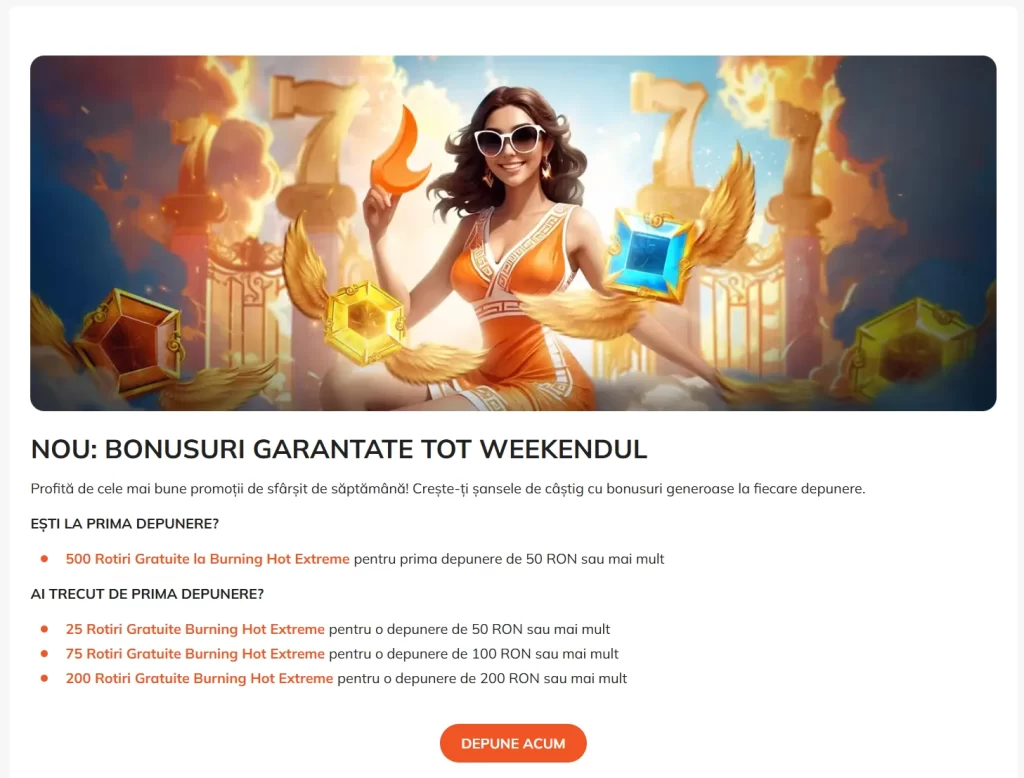 Câștigă până la 800 de rotiri gratuite Luck Casino până pe 25 mai