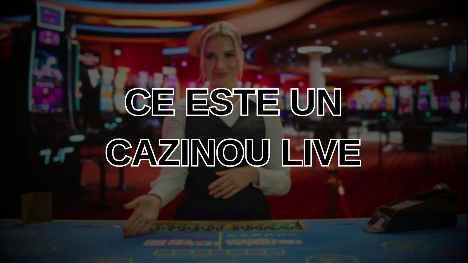 Ce este un cazinou live