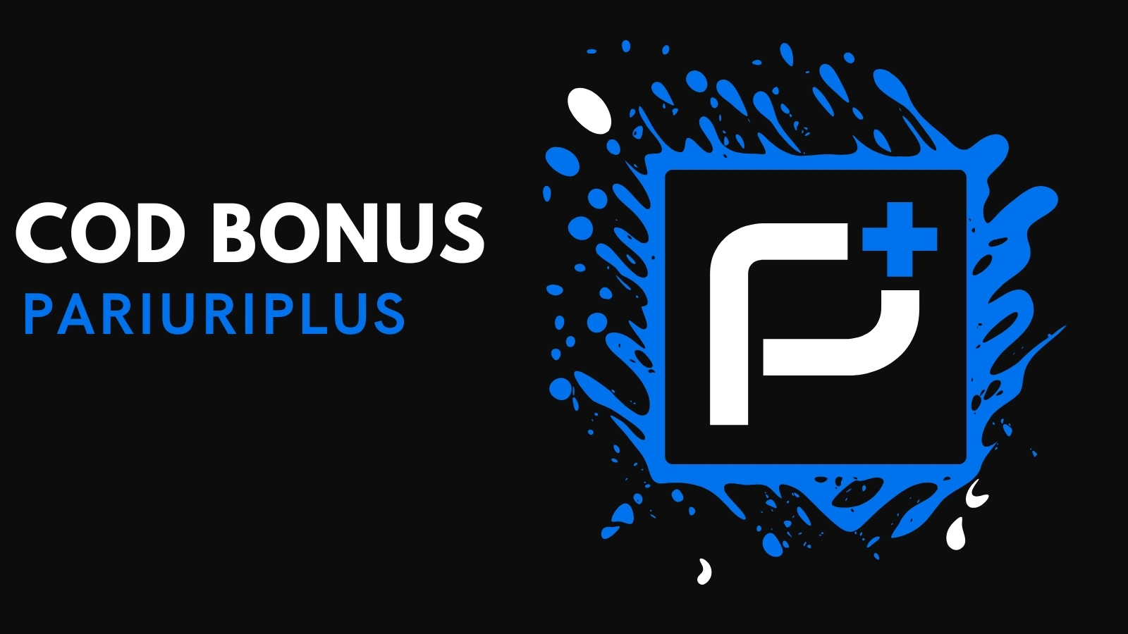 Cod bonus PariuriPlus