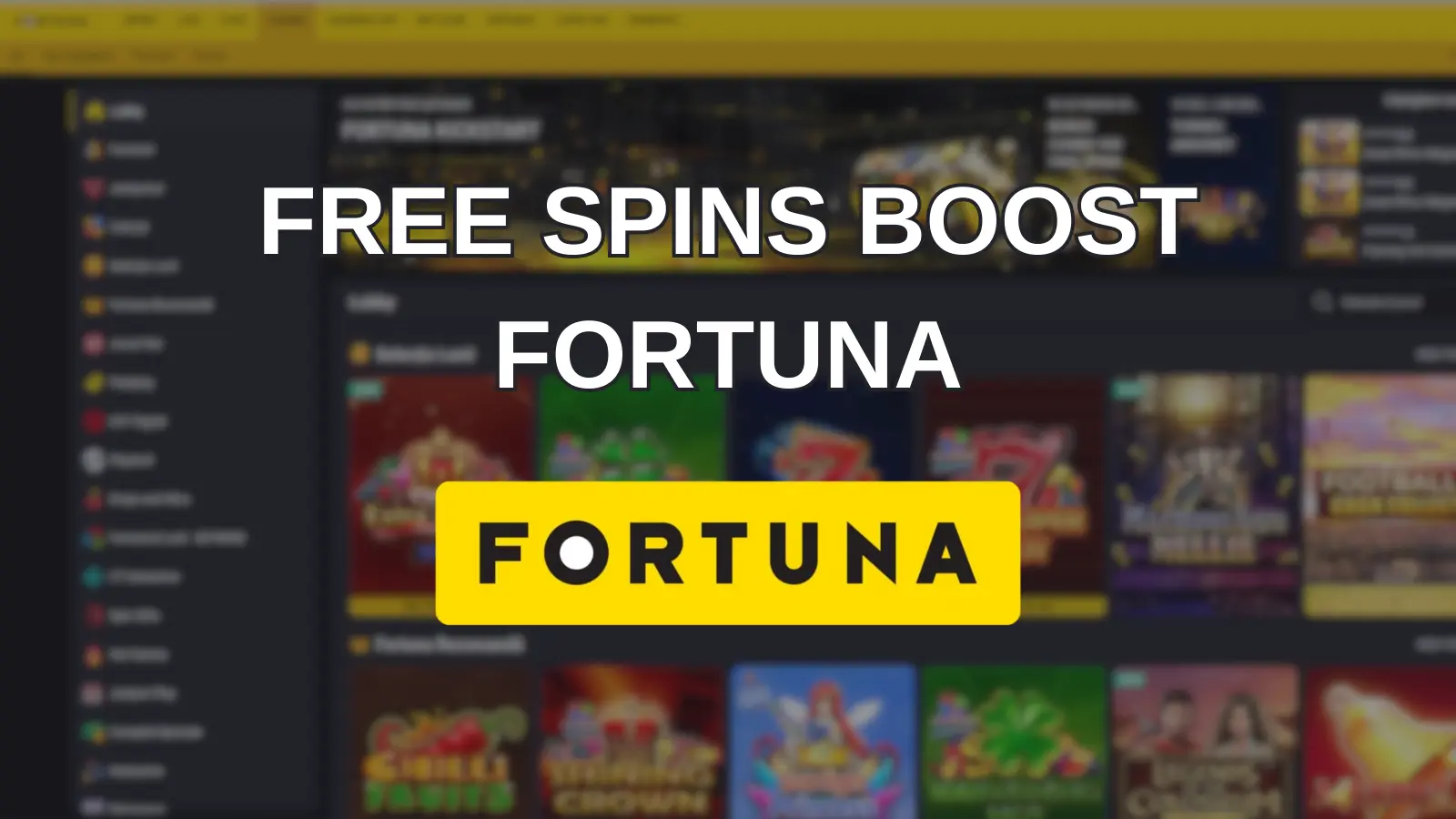 Free Spins Boost Fortuna
