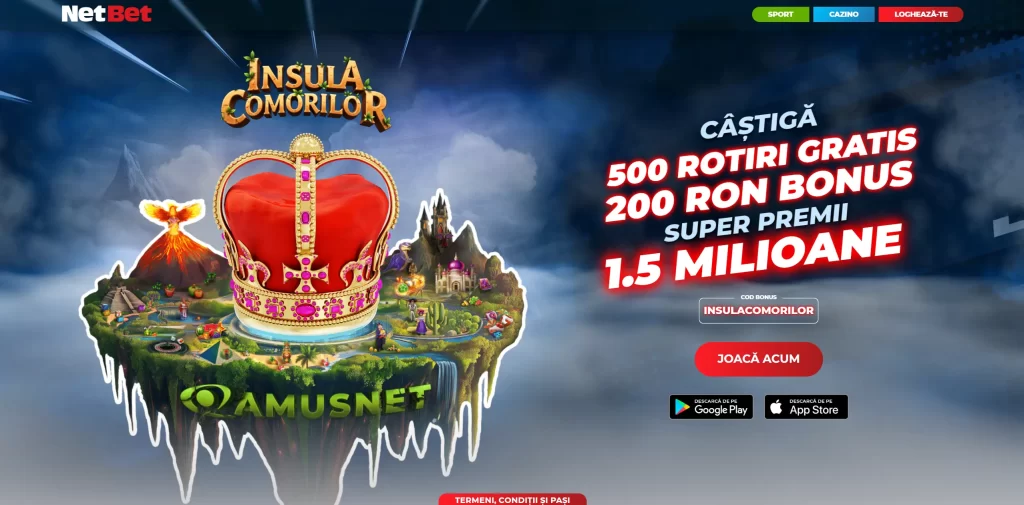 Oferta insula comorilor Netbet