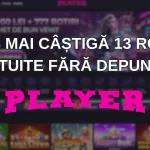 Pe 13 mai câștigă 13 rotiri gratuite fără depunere
