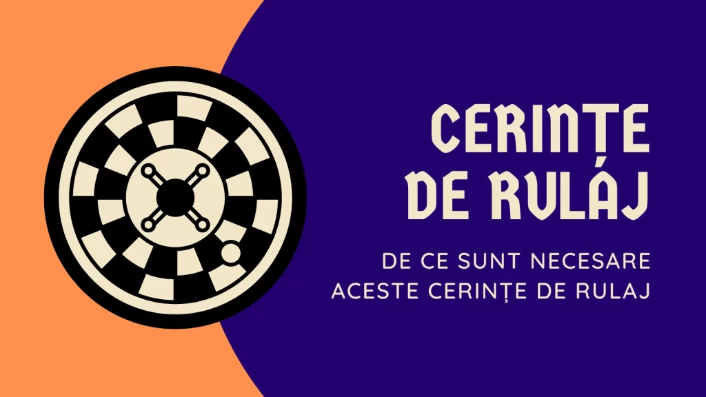 cerințe de rulaj