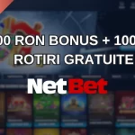 200 RON bonus + 100 de rotiri gratuite