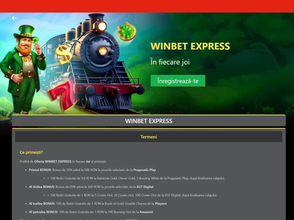 Oferta Winbet Express