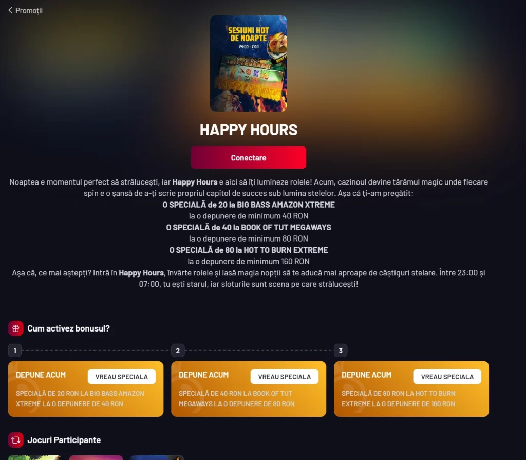 Revendică speciale la jocurile Pragmatic Play în Happy Hours Maxbet