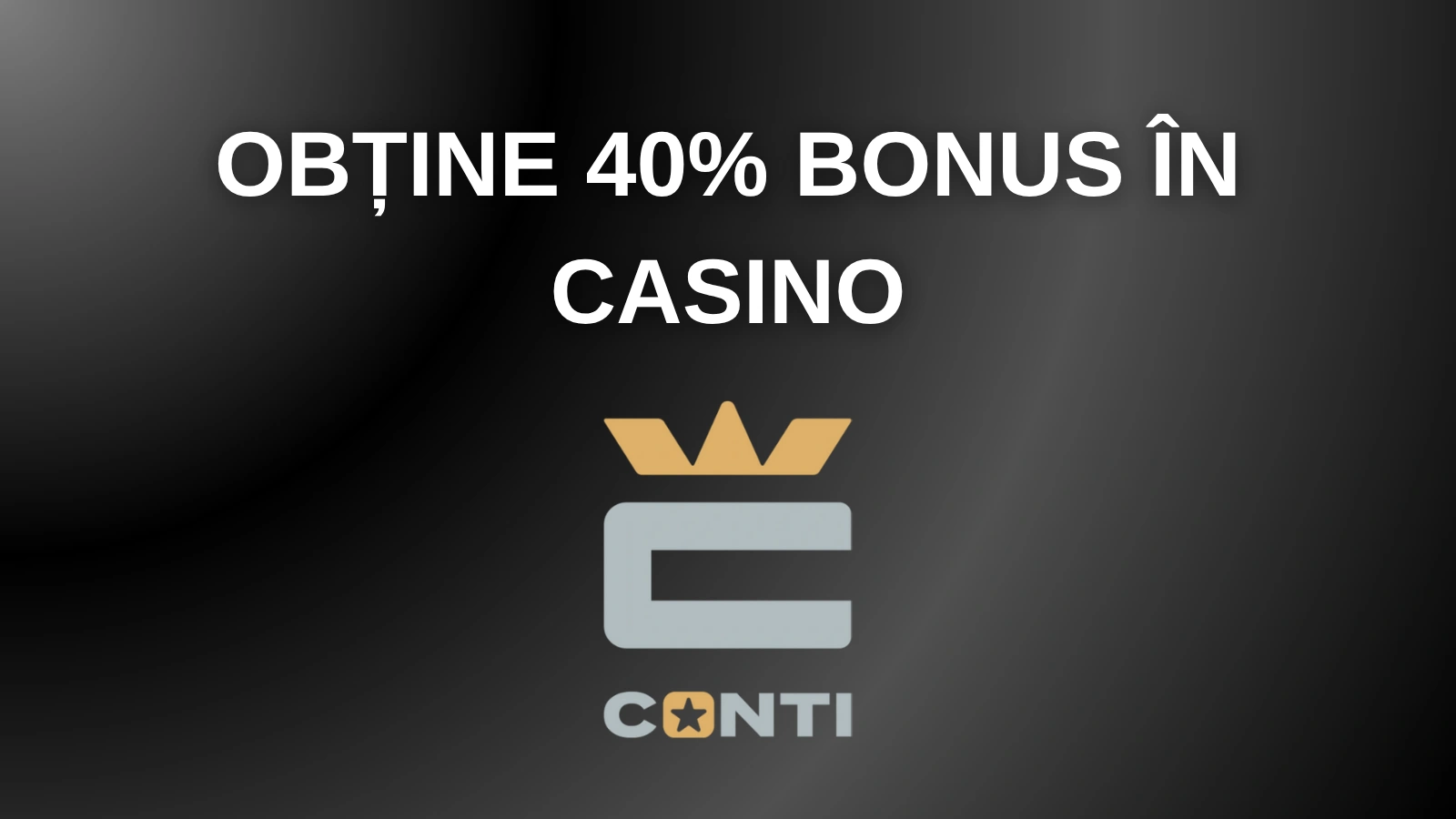 obține 40% bonus în casino