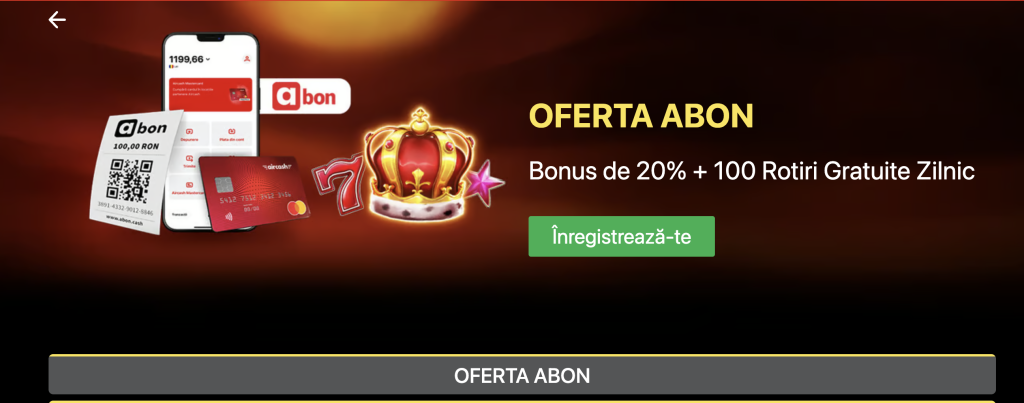 oferta abon winbet casino