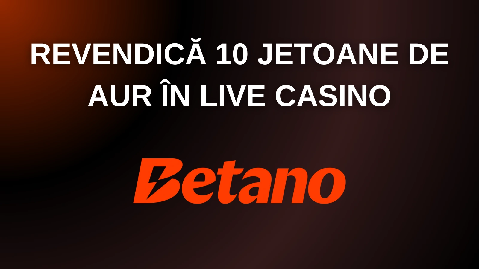 revendică 10 jetoane de aur în live casino