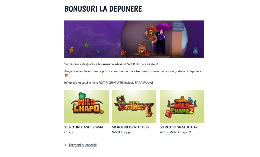Cum obțin până la 125 de rotiri gratuite la Vlad Cazino