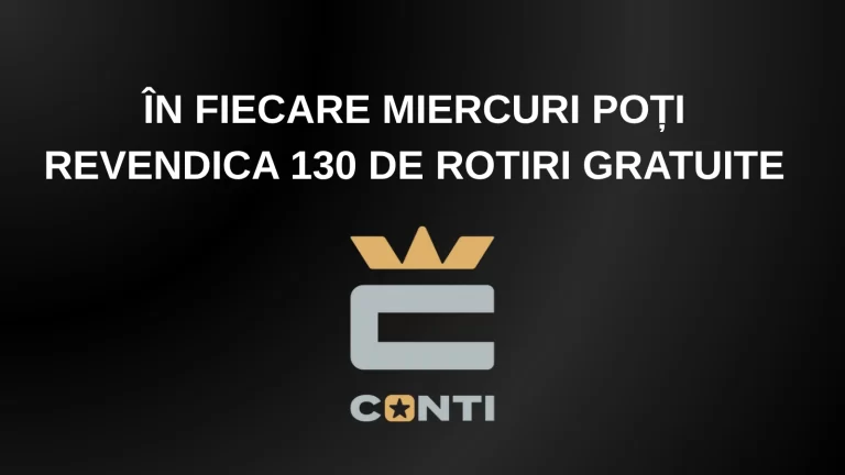 În fiecare miercuri poți revendica 130 de rotiri gratuite