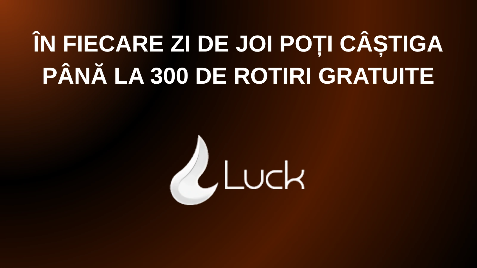În fiecare zi de joi poți câștiga până la 300 de rotiri gratuite