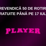 Revendică 50 de rotiri gratuite până pe 17 iulie