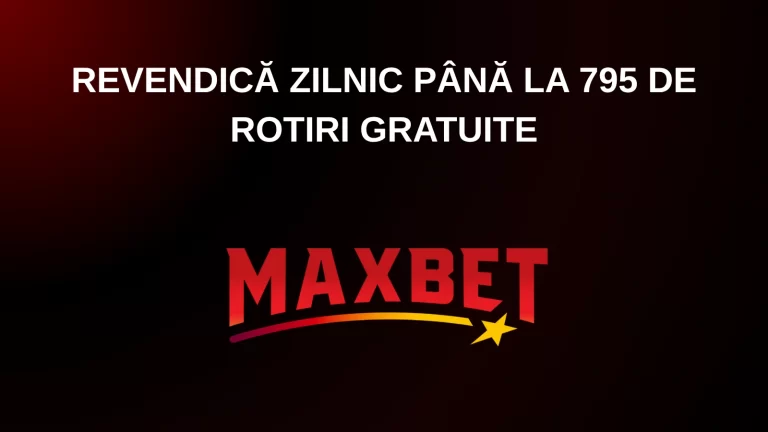 Revendică zilnic până la 795 de rotiri gratuite