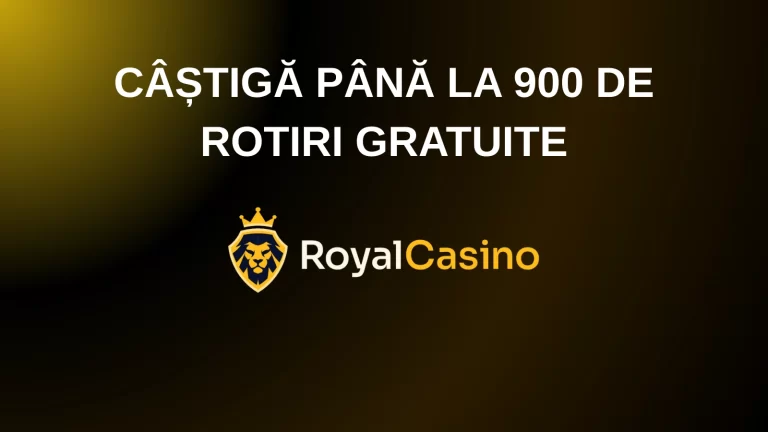 câștigă până la 900 de rotiri gratuite