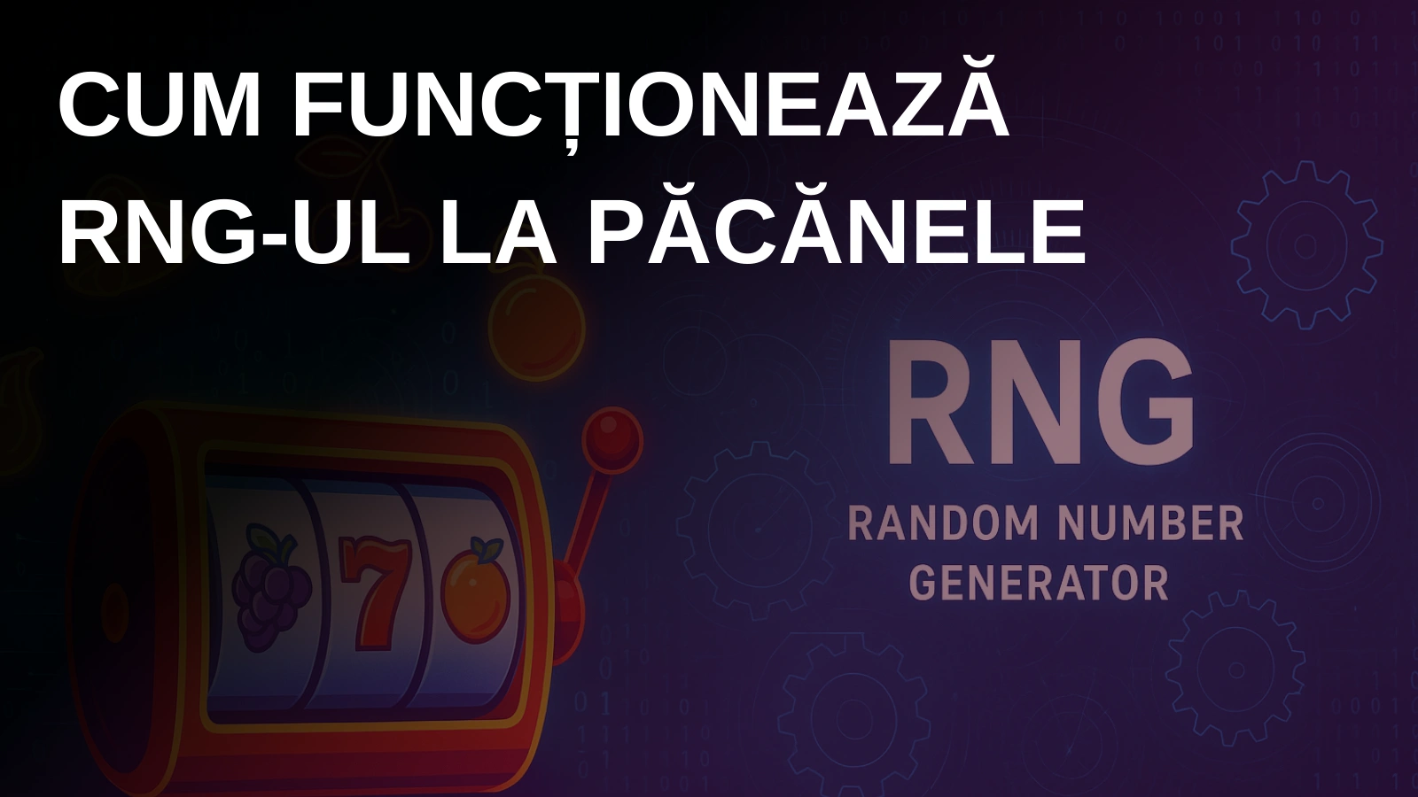 Cum funcționează RNG-ul la păcănele