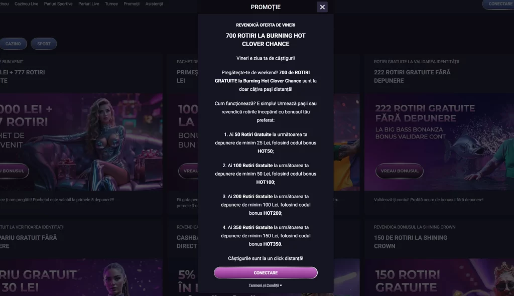 Cum pot câștiga până la 700 de rotiri gratuite la Player Casino