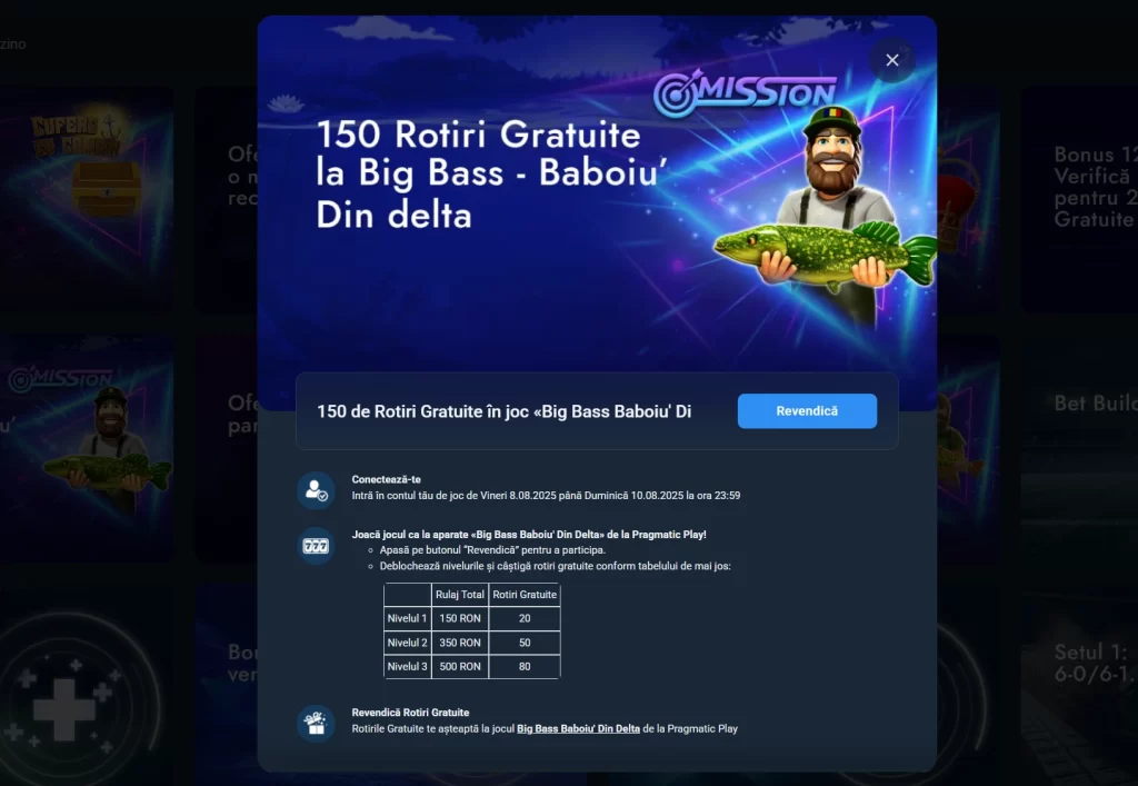 Cum revendic până la 150 rotiri gratuite la PariuriPlus Casino