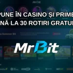 Depune în casino și primești până la 30 rotiri gratuite