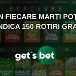 În fiecare marți poți revendica 150 rotiri gratuite