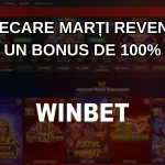 În fiecare marți revendici un bonus de 100%