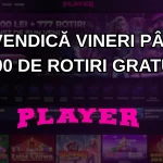 Revendică vineri până la 700 de rotiri gratuite