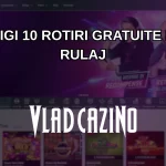 câștigi 10 rotiri gratuite fără rulaj