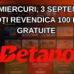 Doar miercuri, 3 septembrie, mai poți revendica 100 rotiri gratuite