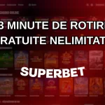 Miercuri, 3 septembrie, ai 3 minute de rotiri gratuite nelimitate la Superbet Casino