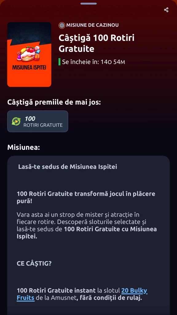 Pașii necesari pentru a revendica 100 rotiri gratuite fără rulaj la Betano Casino