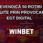 Revendică 50 rotiri gratuite prin provocarea EGT Digital