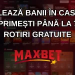 Rulează banii în casino și primești până la 750 rotiri gratuite