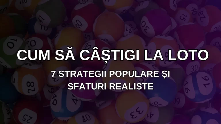 Cum să câștigi la loto