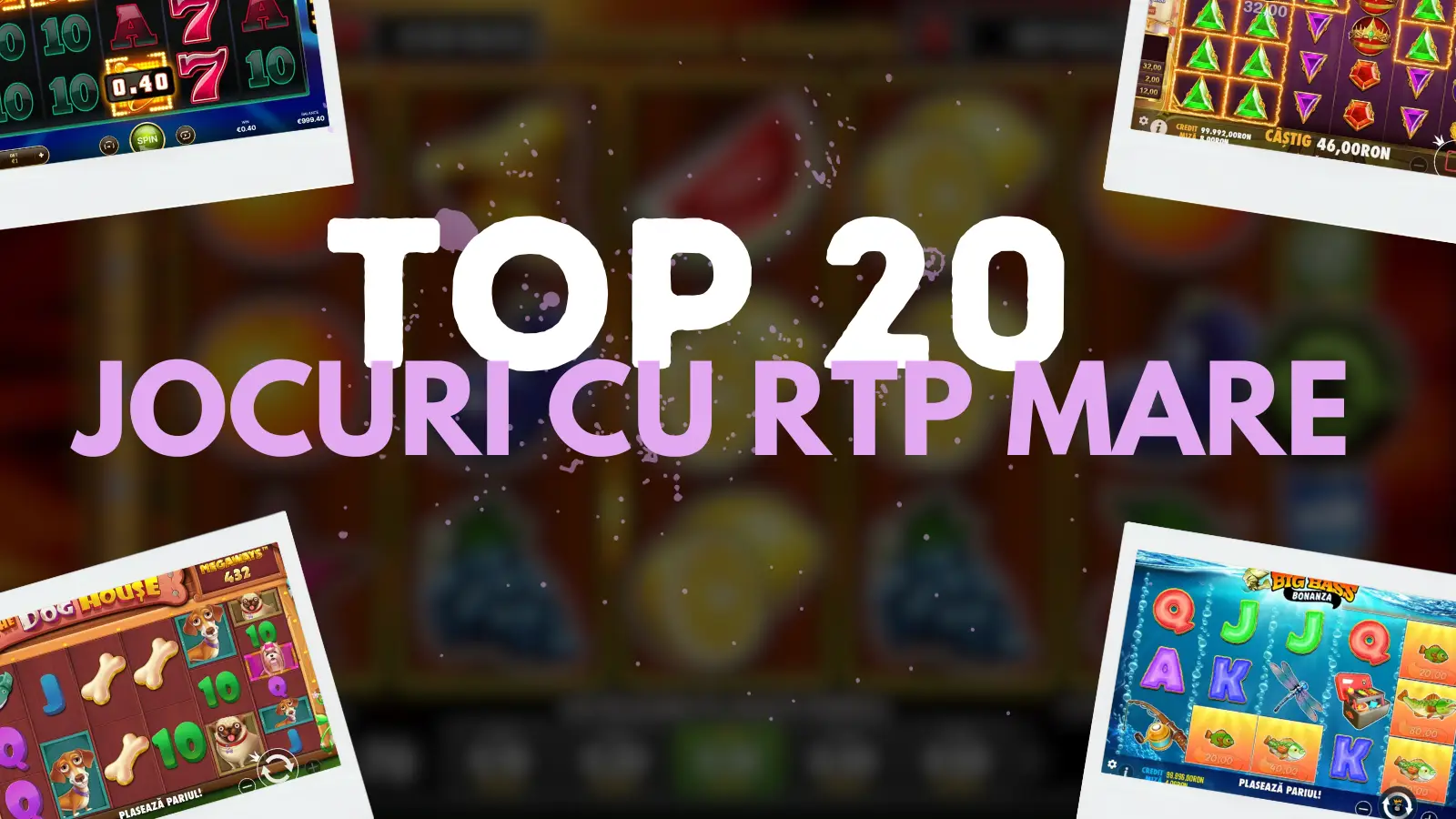 Jocuri cu RTP Mare