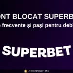 Cont blocat Superbet