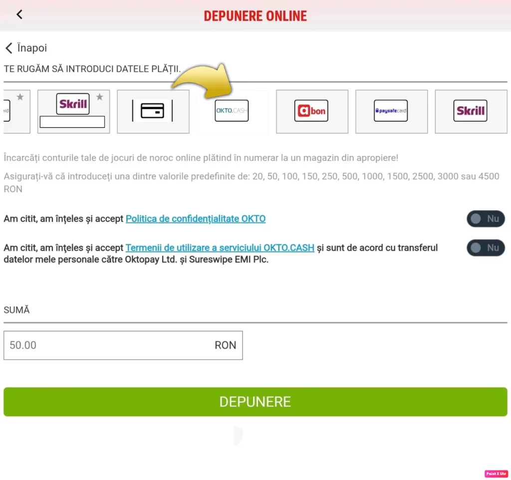 Ghid depunere Superbet