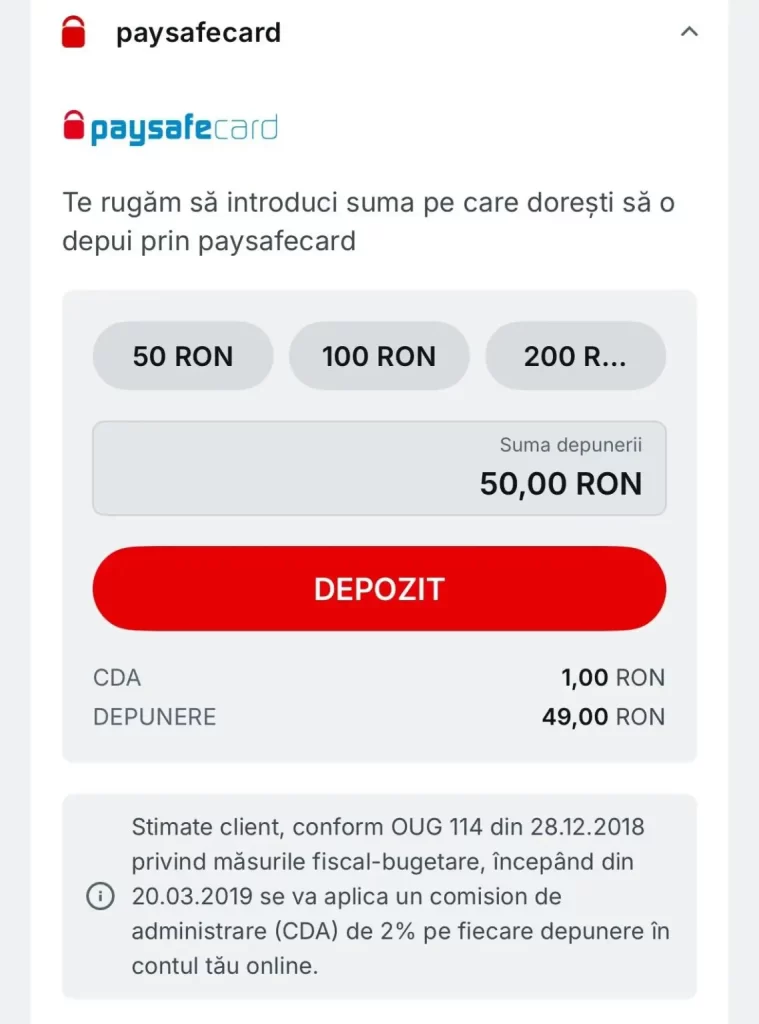 Ghid depunere Superbet