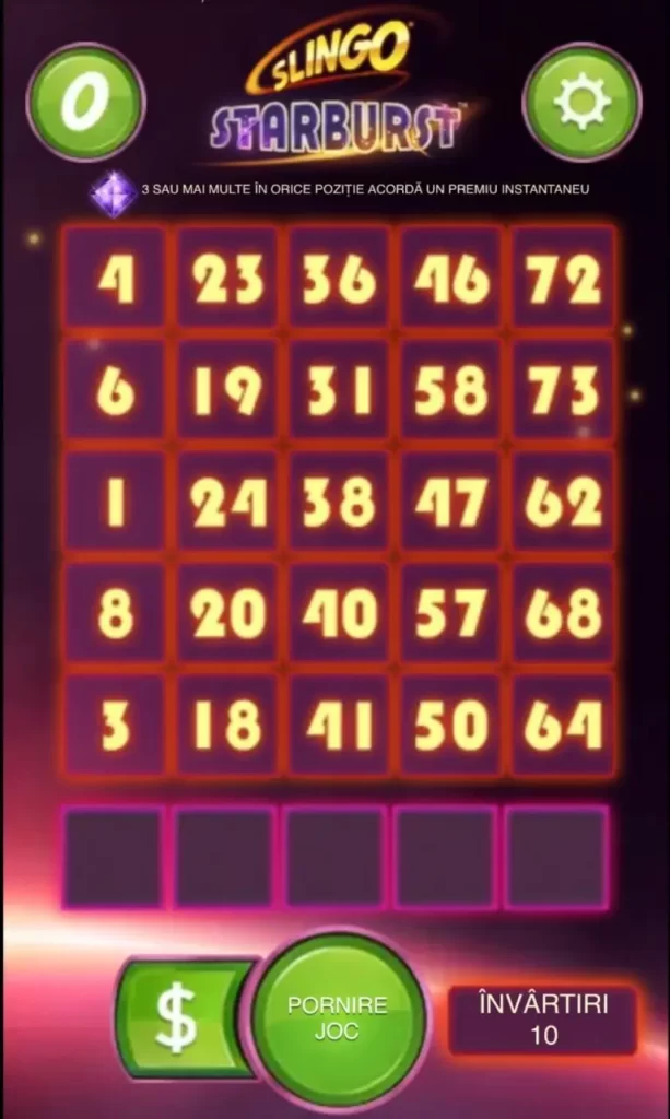 Jocuri Slingo online