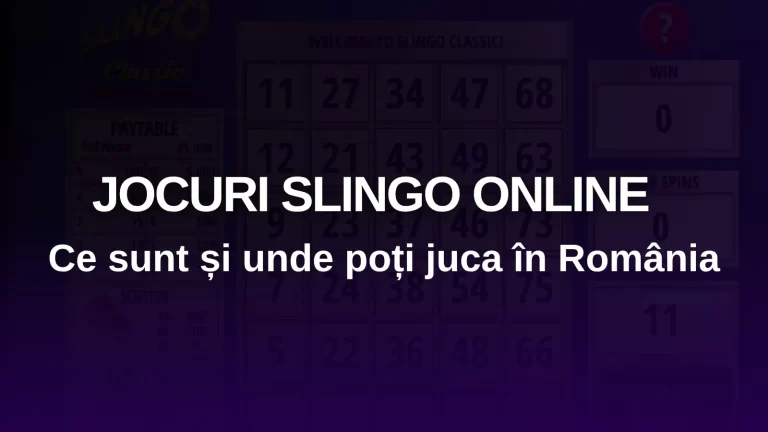 Jocuri Slingo online