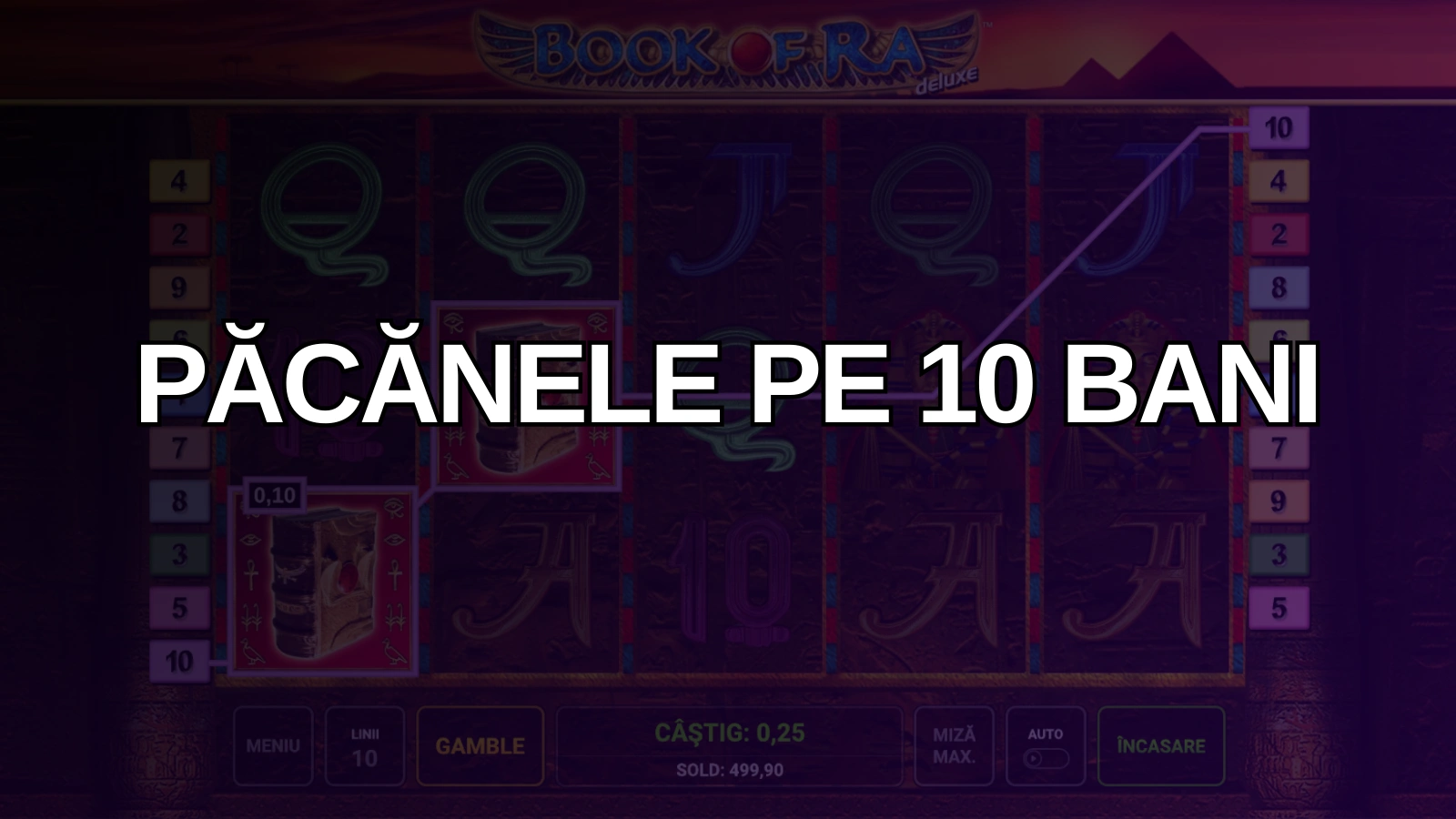 Păcănele pe 10 Bani