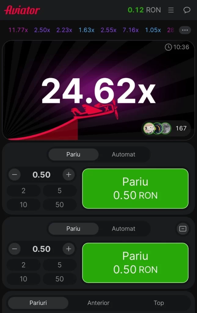 Strategie joc Aviator