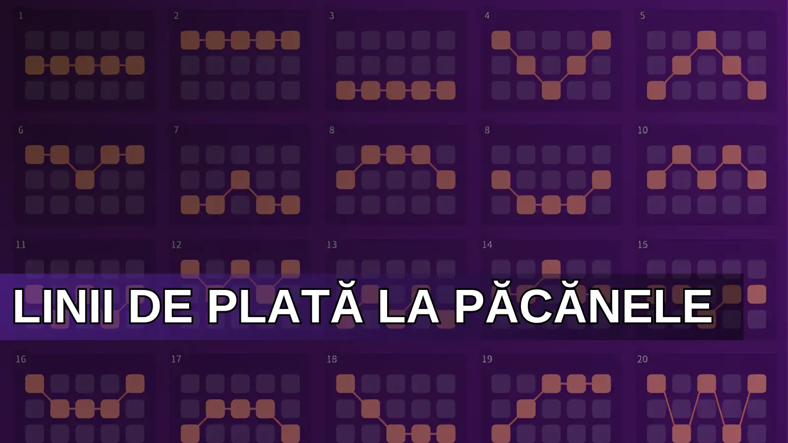 linii de plată la păcănele