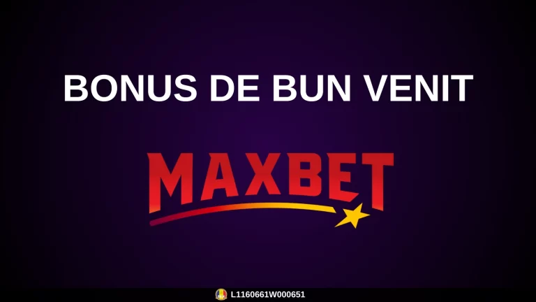 Bonus de bun venit Maxbet
