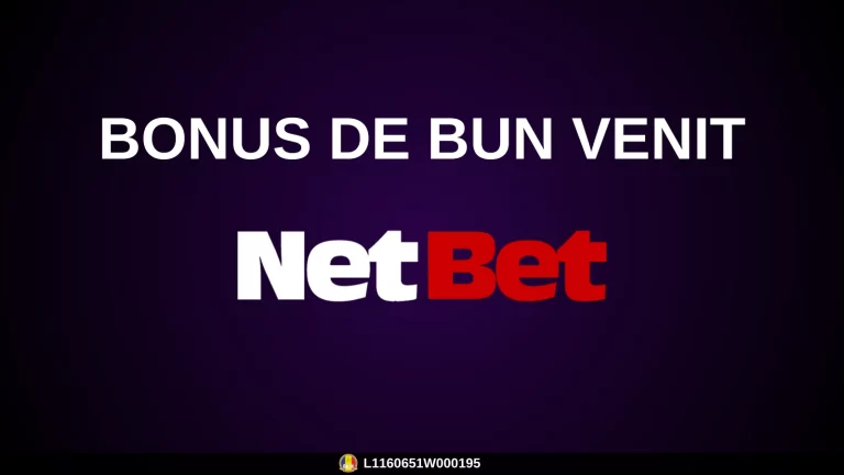 Bonus de bun venit Netbet